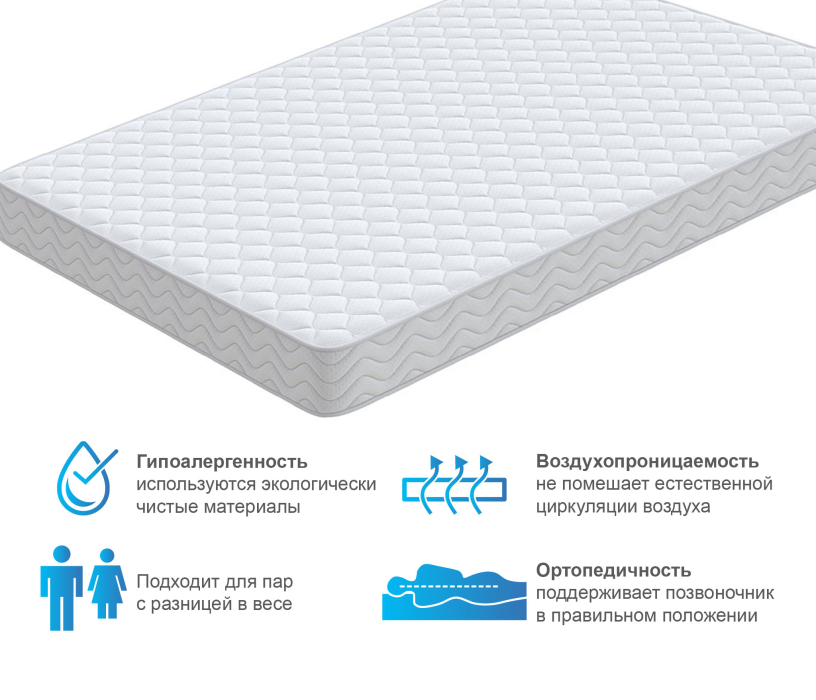 Другие размеры, Матрас Орматек Форма 90*190